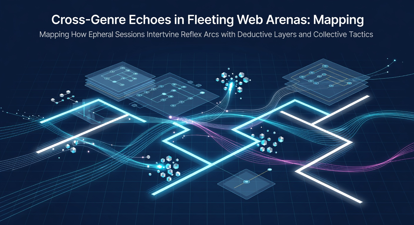 Illustration of interconnected web arenas showing layered gameplay mechanics in transient sessions