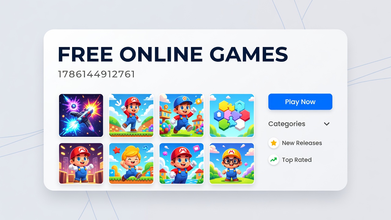 Group of friends playing free online browser games together on multiple devices in a living room setting